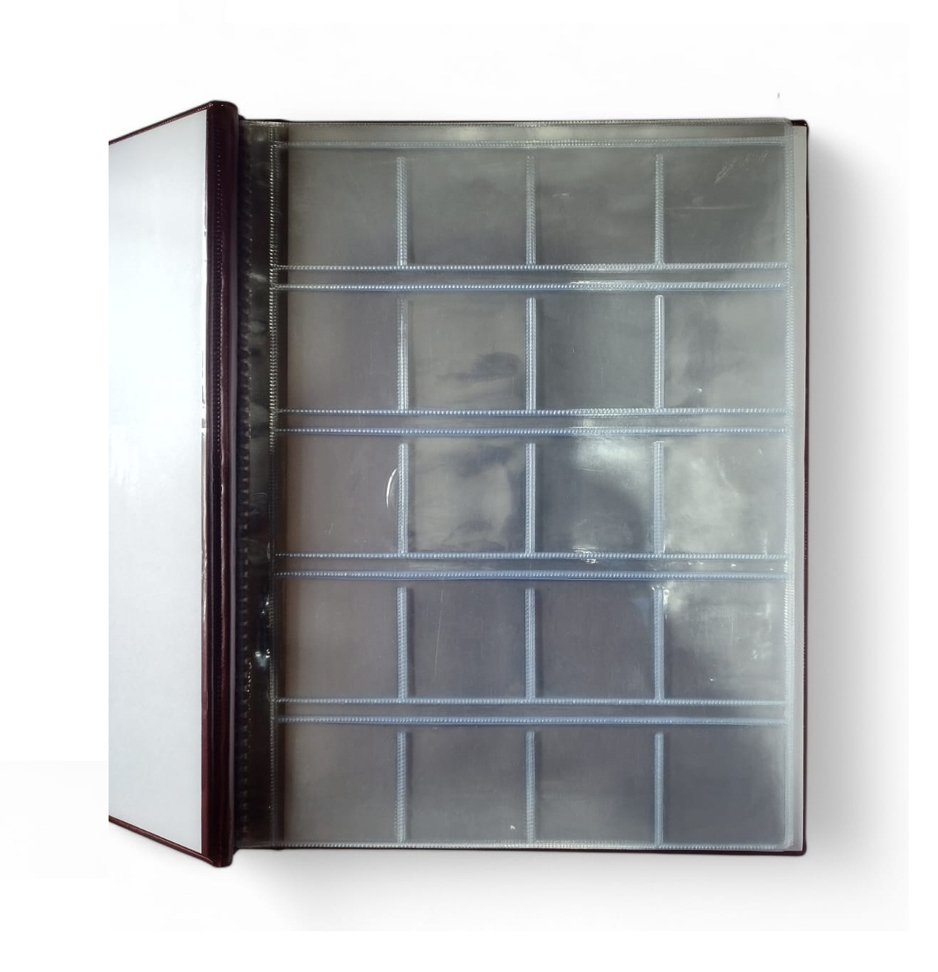 200 COIN ALBUM FOR 2×2 HOLDERS - PLAIN ALBUM