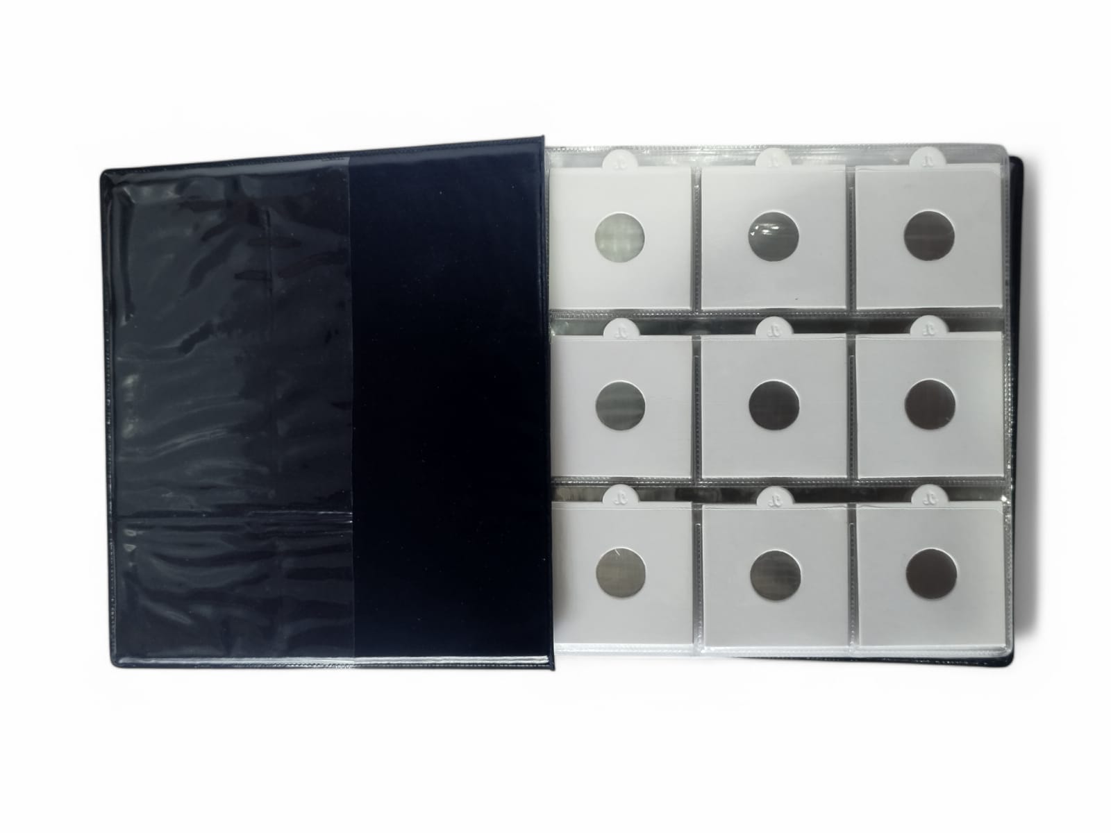 JeCee 108 Coin Album - For 2 x 2 Holders - with Coin Holder